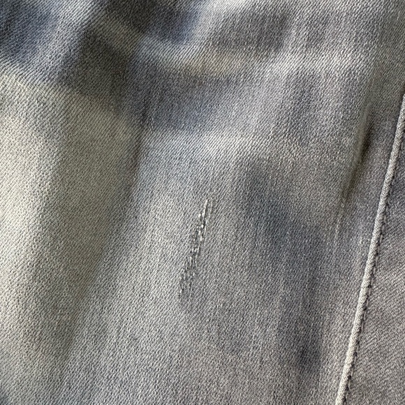 Frank Lyman Gray Embellished Hem Jeans RARE SAMPLE Size M - Picture 5 of 15